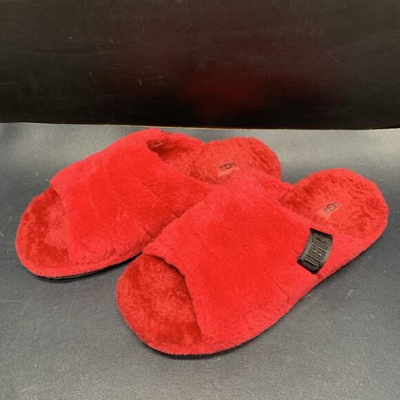 UGG Men\'s Fluff You Slide Slippers Slides Men’s Size 10 1117473 main image 9